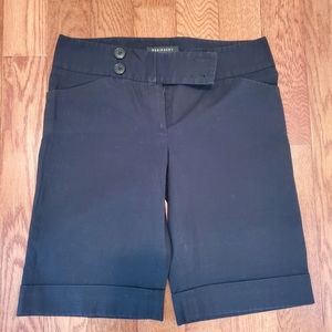 Periphery cotton bermuda shorts